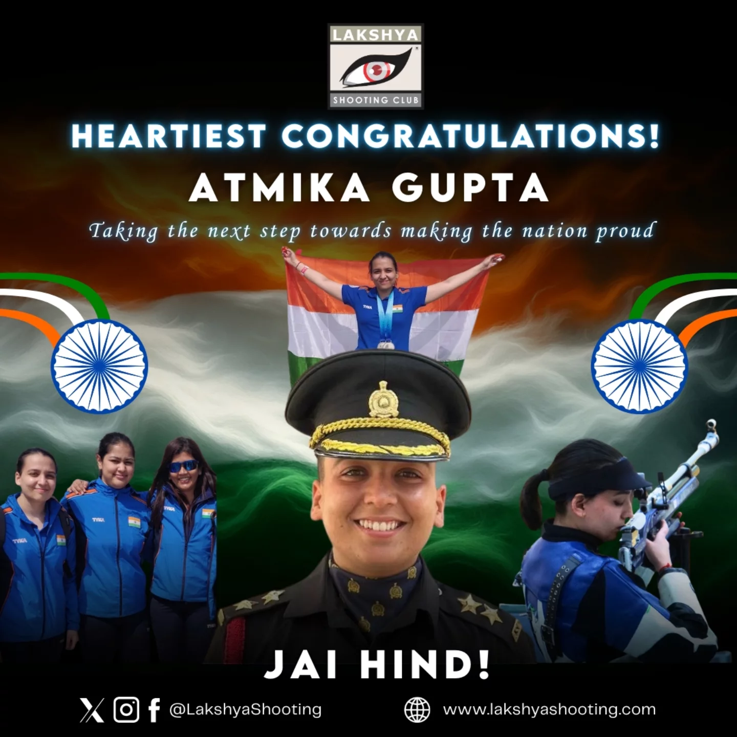 Lakshya - From Rifle to Regiment 🇮🇳 Lakshya Shooting Club is incredibly ...