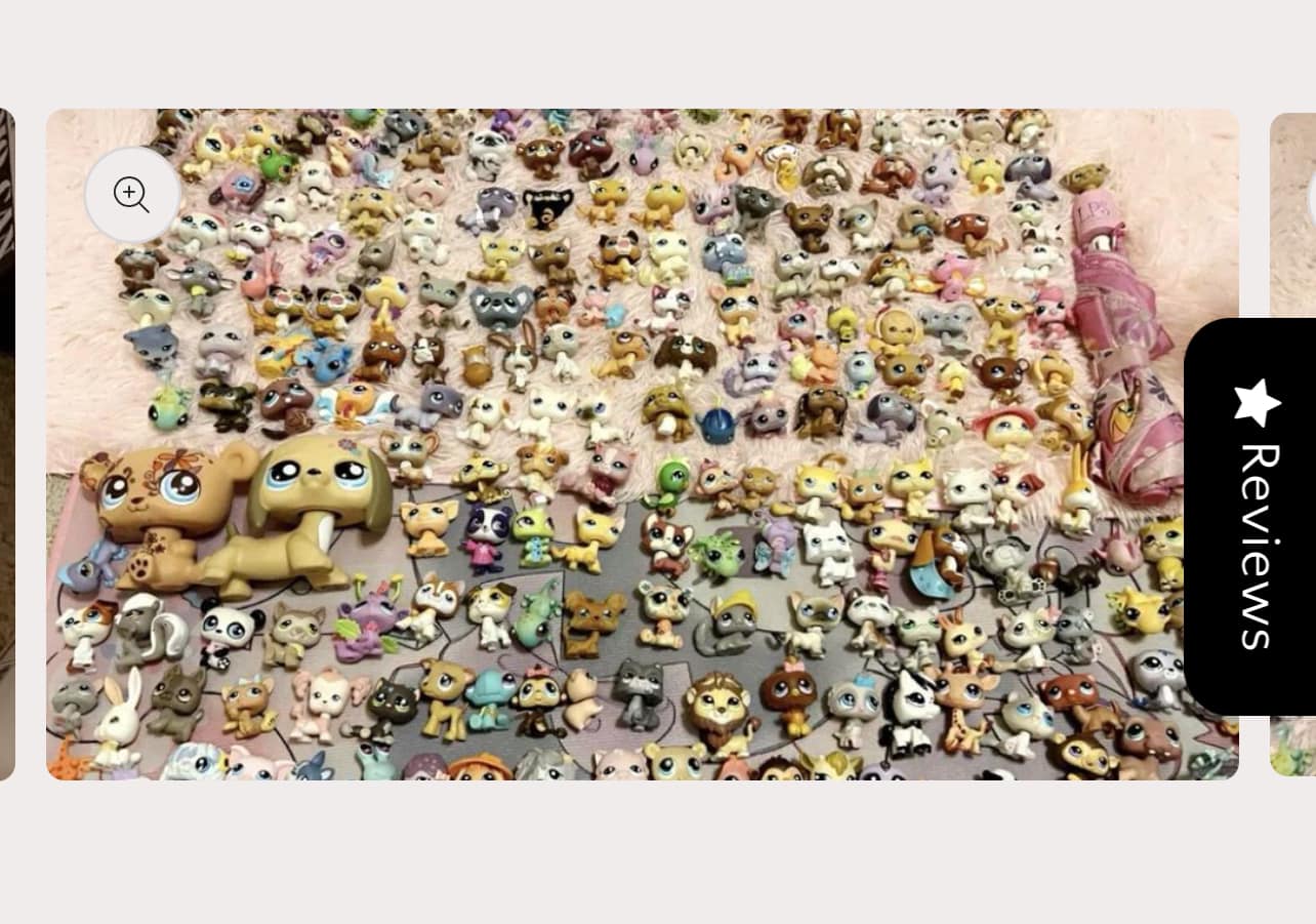Potential Scam Listing for Littlest Pet Shops on Etsy display picture 1