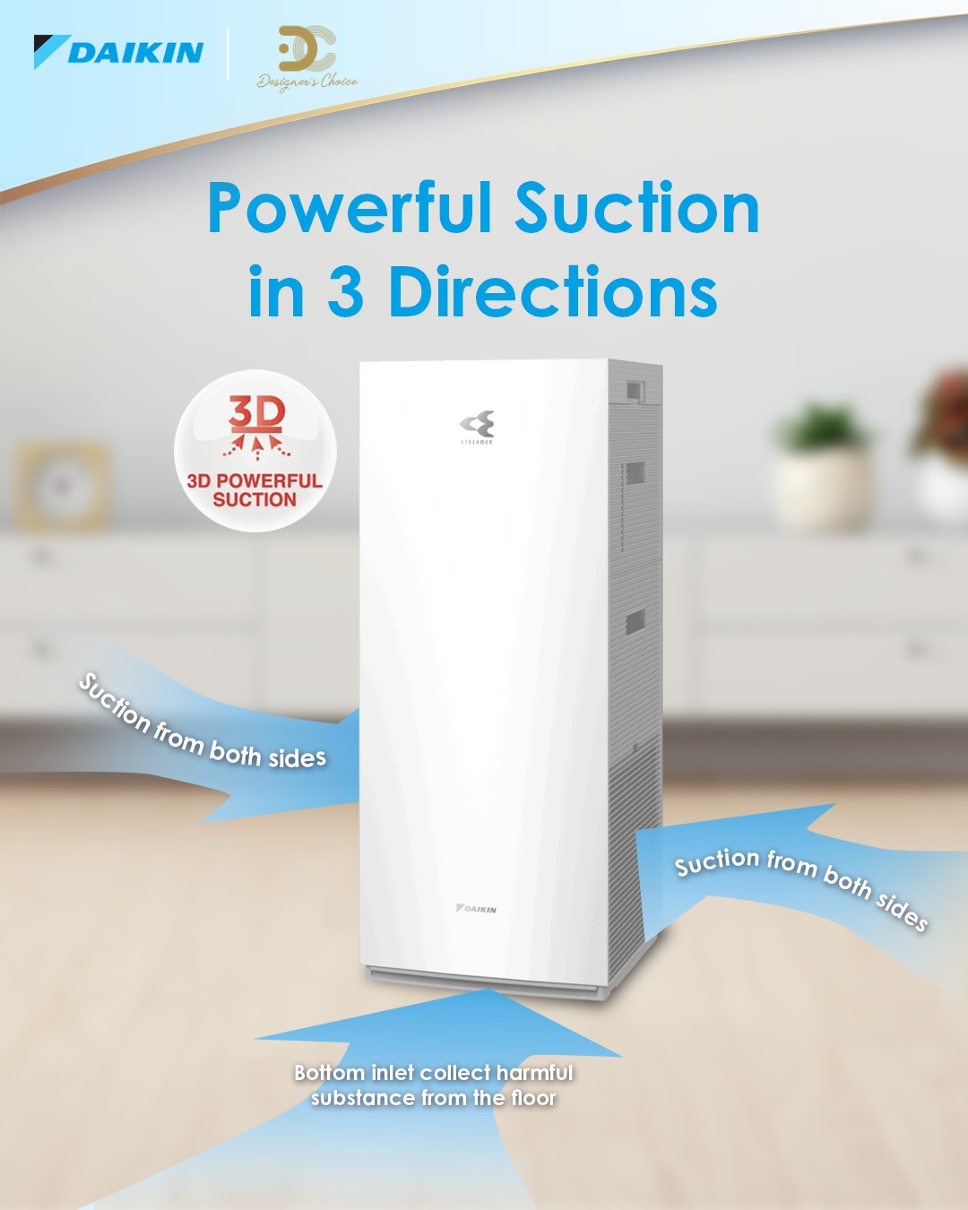 Daikin - What makes the Daikin Streamer Air Purifier stand out? Unlike ...