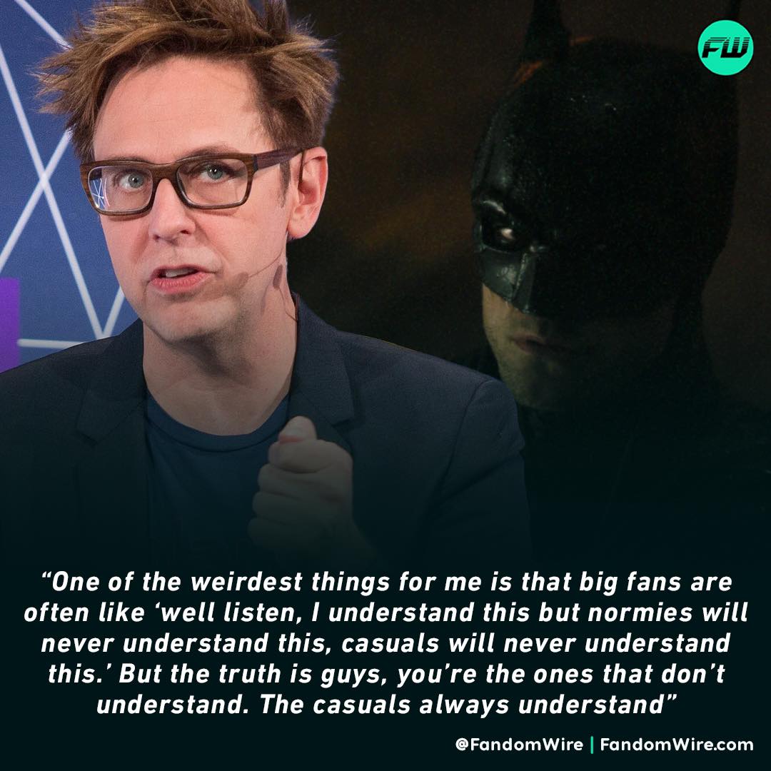 FandomWire - James Gunn on differentiating the DCU Batman... | Facebook