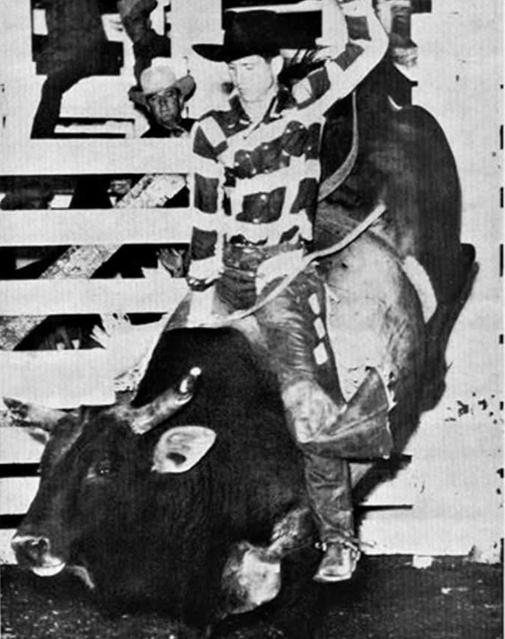 Paixão - Jim Shoulders winning the Bull Riding at Madison Square Garden ...