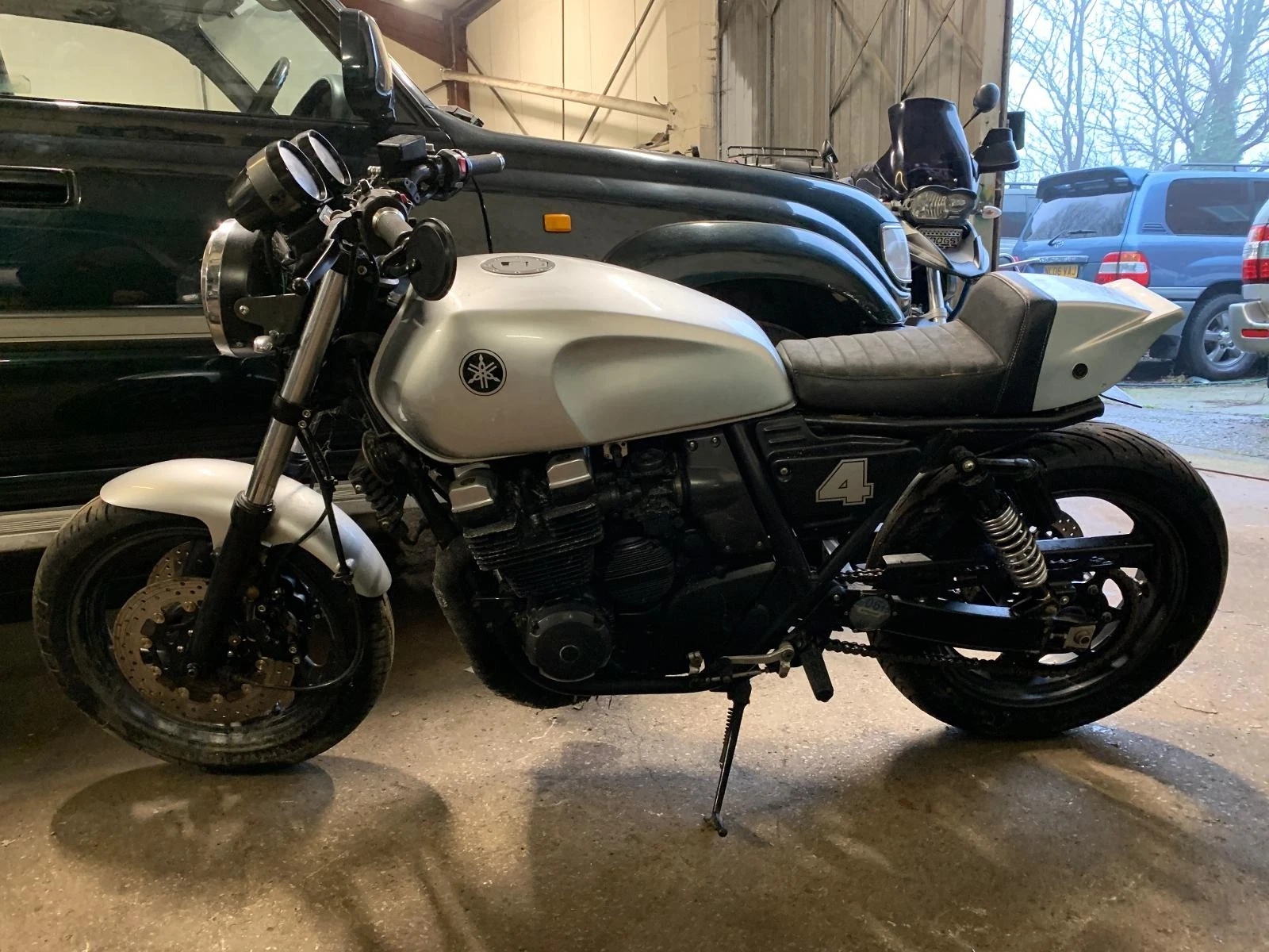Ad: 1995 Yamaha XJR400 Street Tracker project On eBay here 