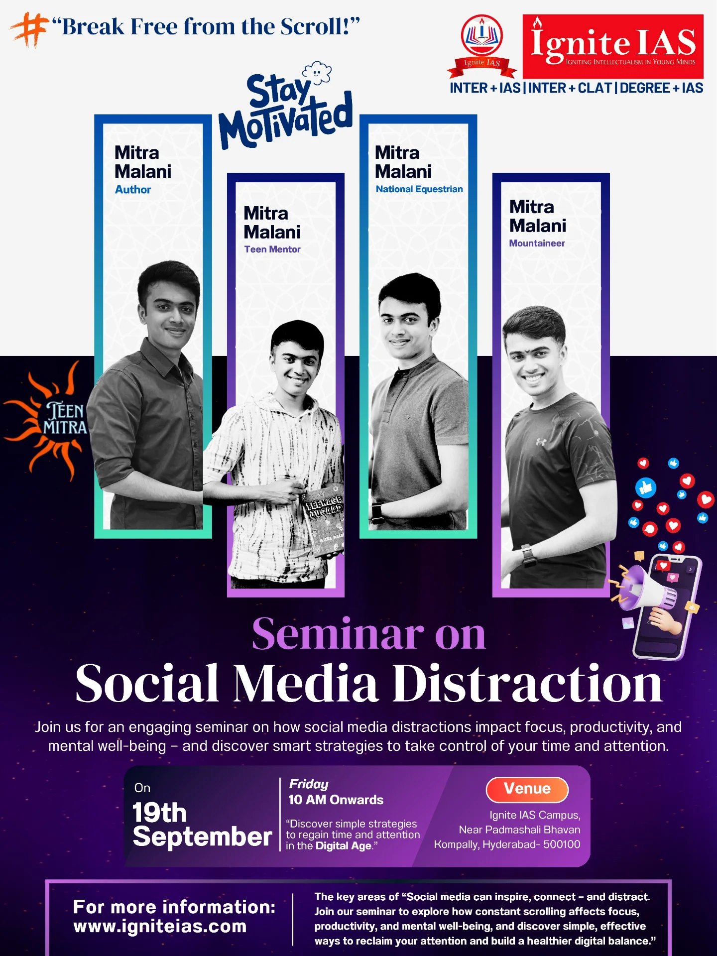 View of Ignite - 📢 Announcement We’re excited to host a Seminar on Social Media ...