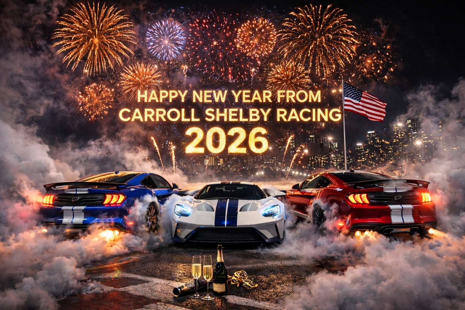 Carroll - Happy New Year from Carroll Shelby Racing! Thank you for an ...