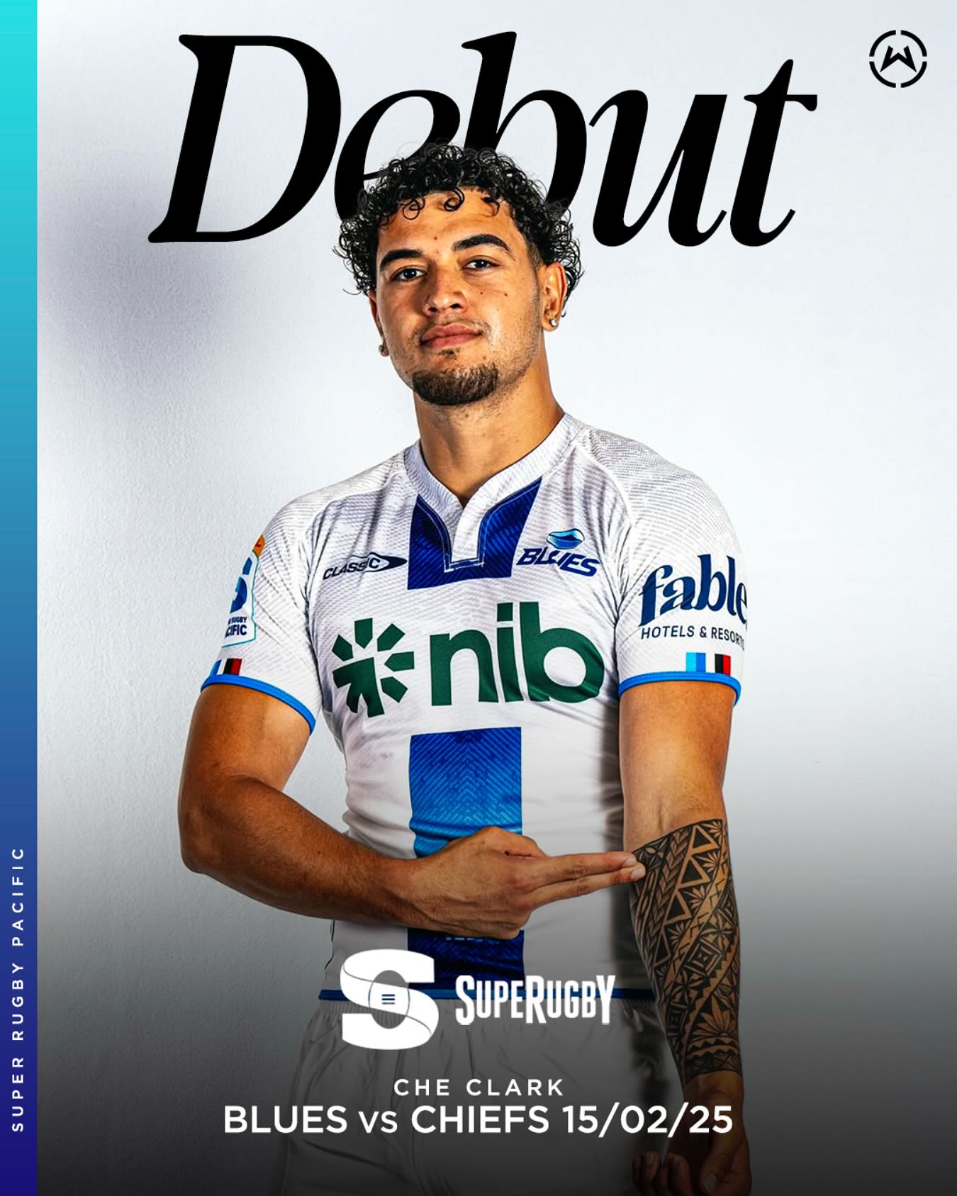 Rugby.Team.ANZ - Congratulations @itscheclark on your @superrugby debut ...