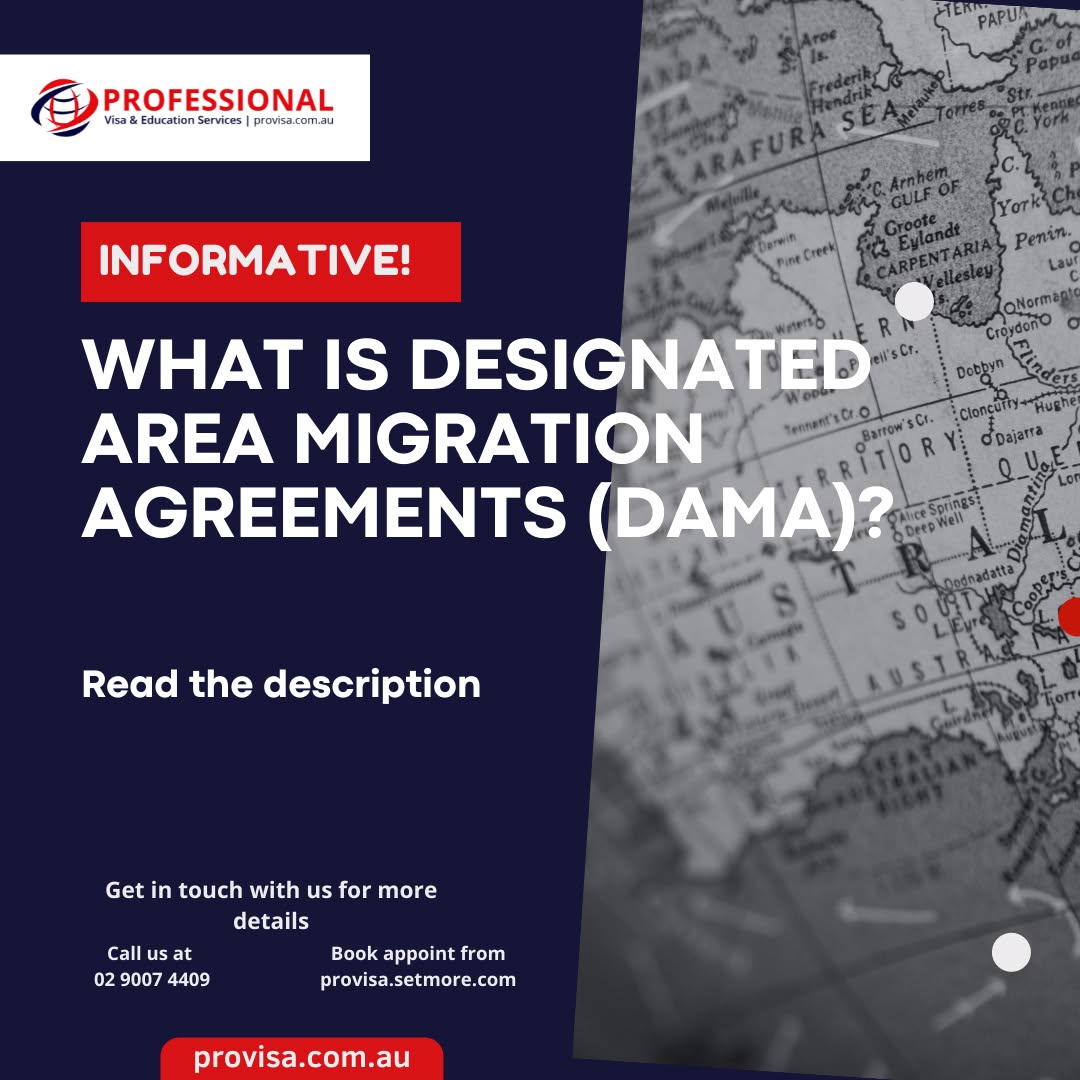 Professional - A Designated Area Migration Agreement (DAMA)is a formal ...