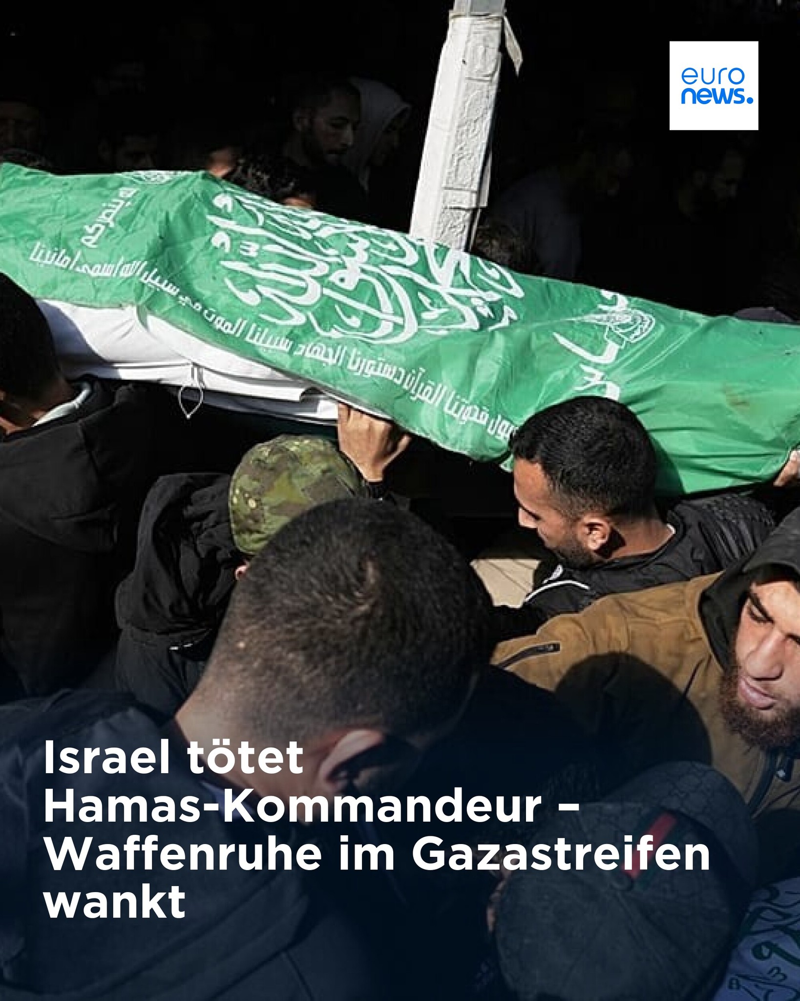 Euronews - Das israelische Militär hat Hamas-Kommandeur Raed Saad bei ...