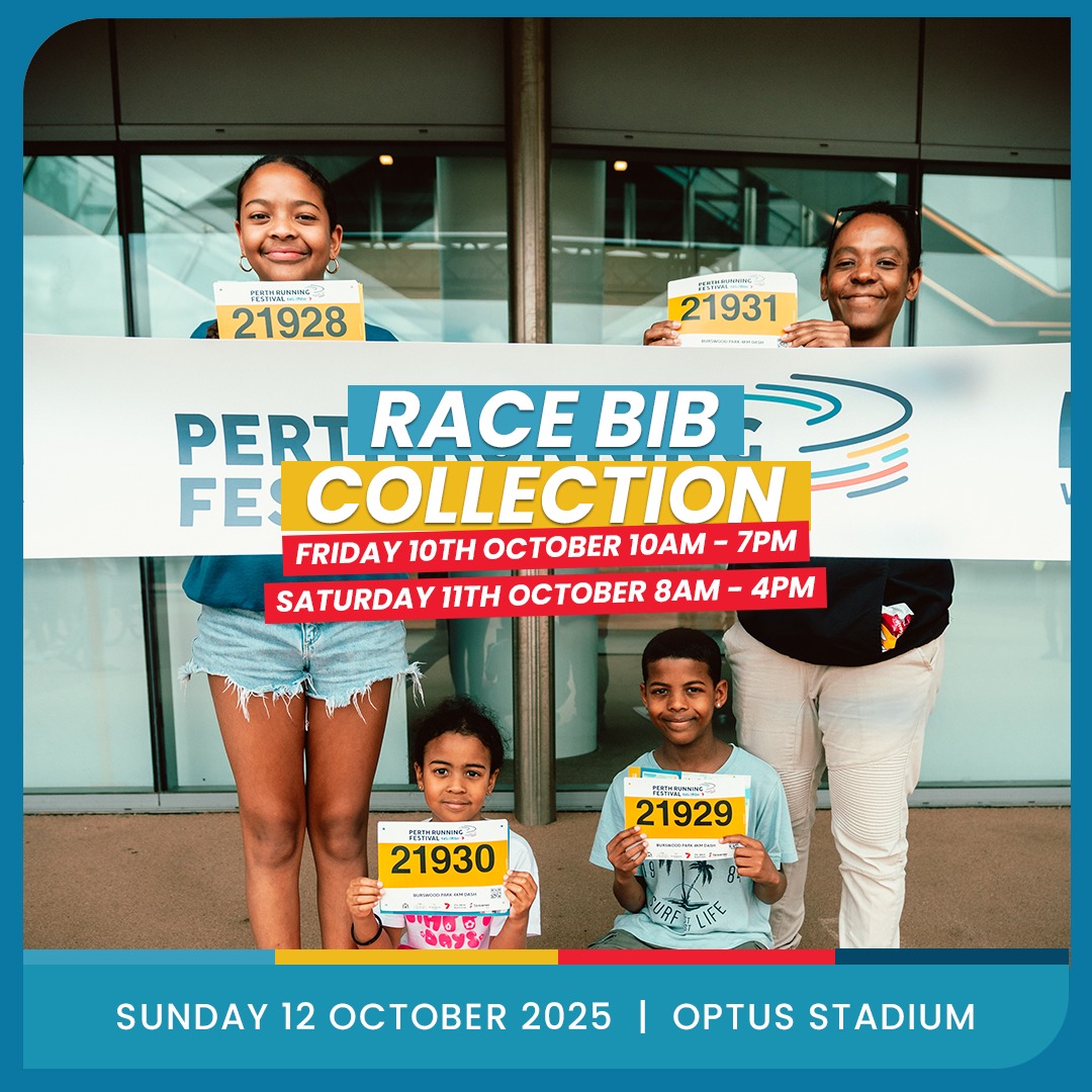 Perth - Race week is here! Collect your bib at Optus Stadium (between ...