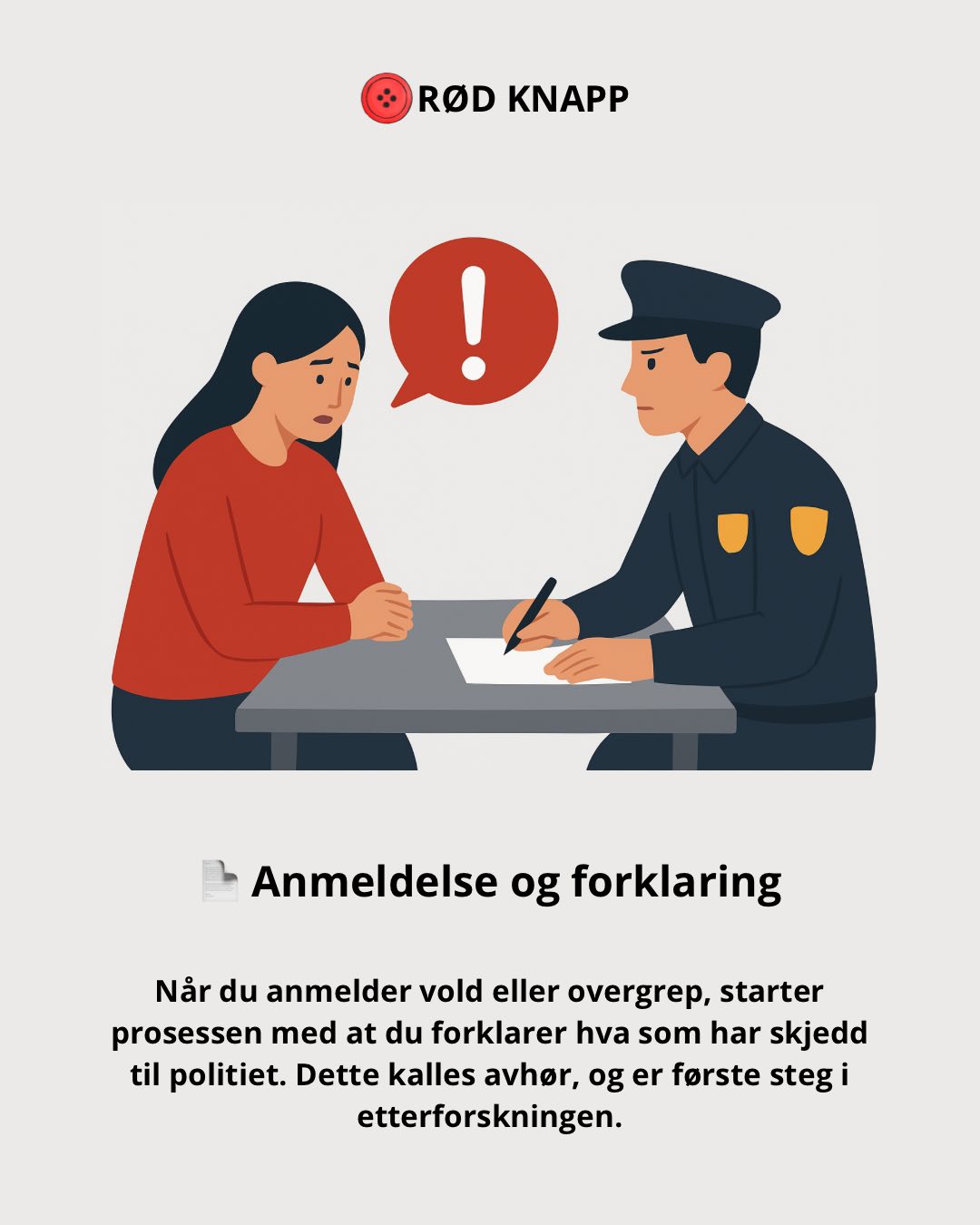 Rød Knapp - Stopp vold mot kvinner