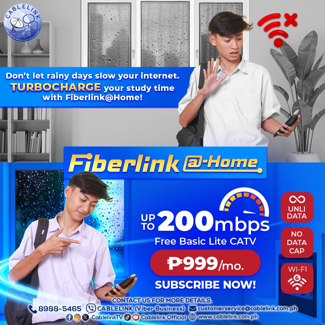 CablelinkTV - Rainy days slowing you down? Stay sharp and study smarter ...