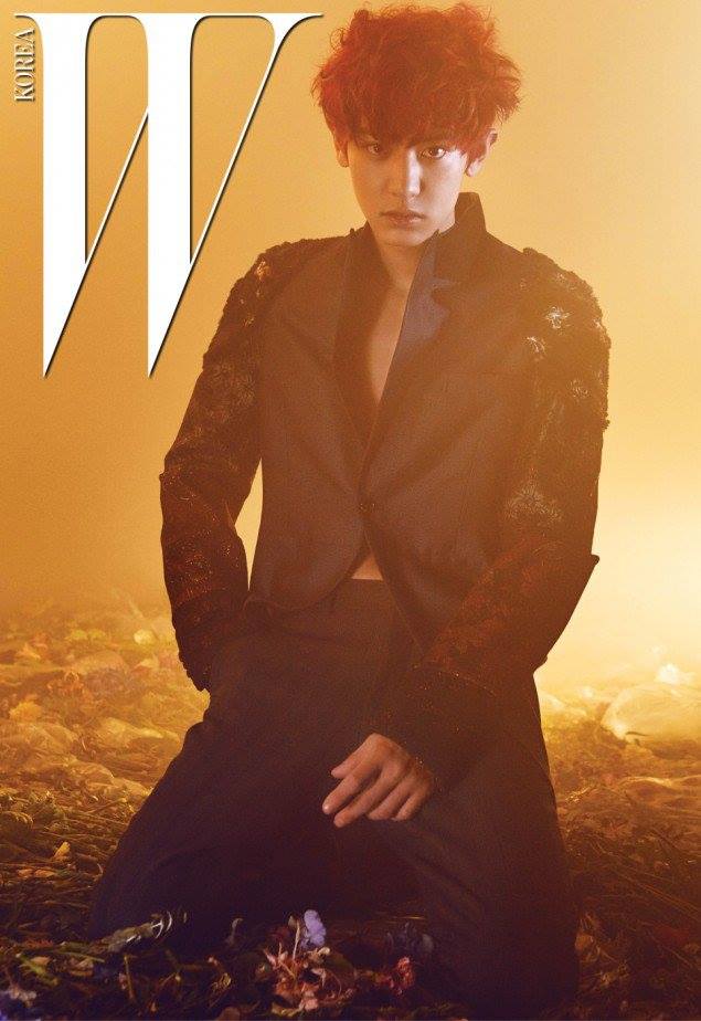 K -PHOTOSHOOT I 12.07.2016 I Chanyeol 'EXO' I W Korea Mag Chanyeol