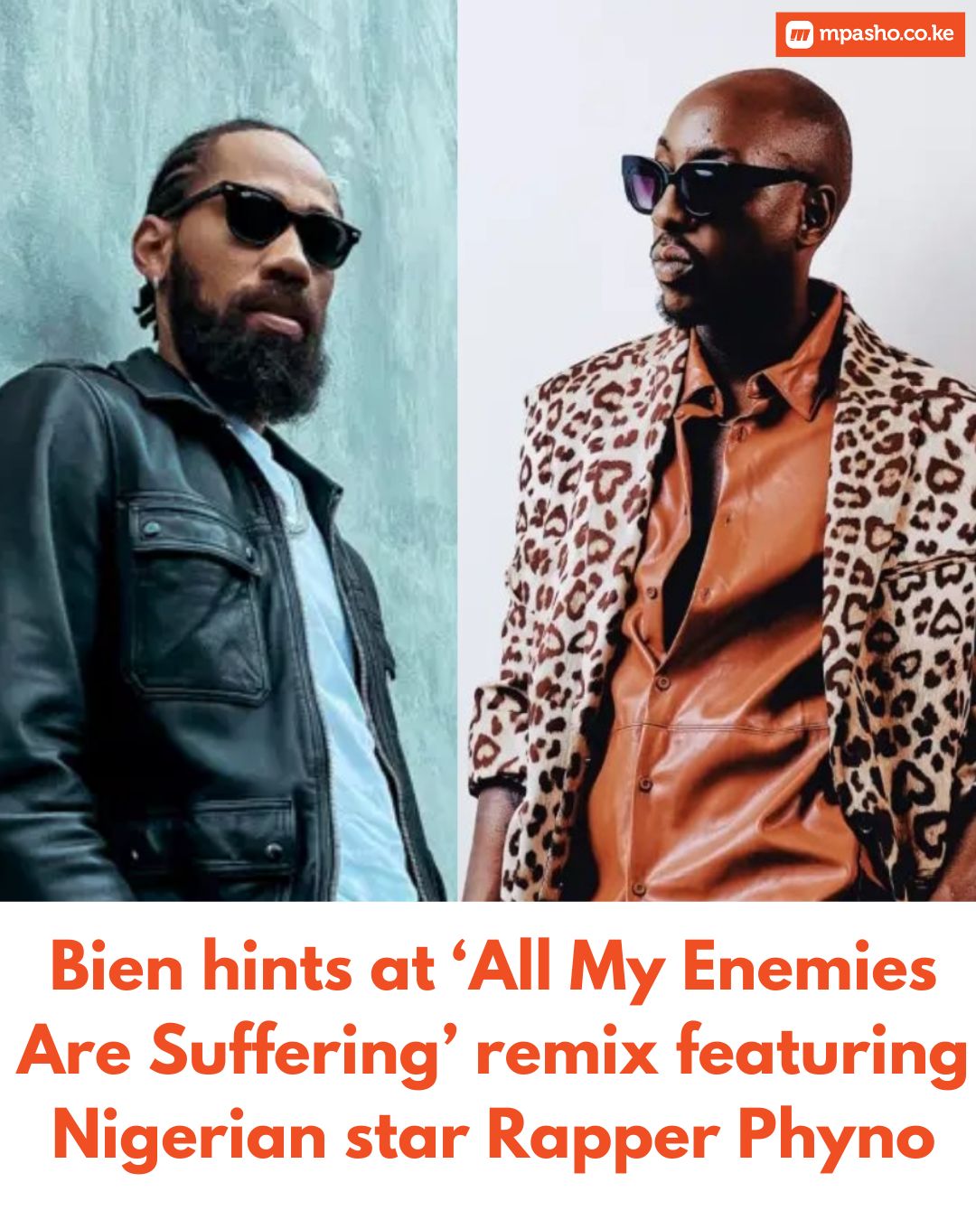 Mpasho News - Bien hints at All my enemies are suffering... | Facebook