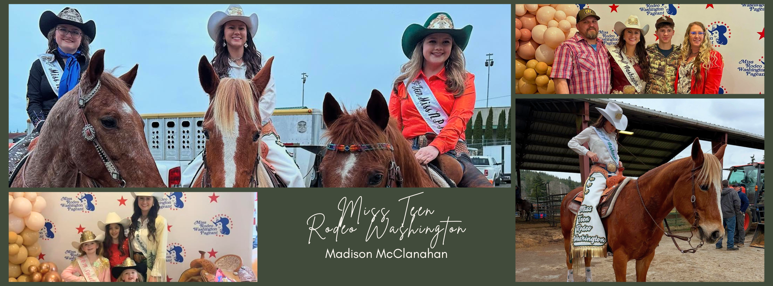 Washington State High School Rodeo Queen - Congratulations to our new ...