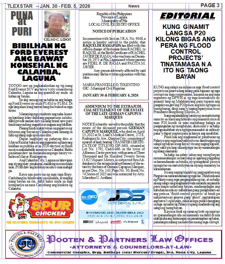The Southern Tagalog... - The Southern Tagalog Journal