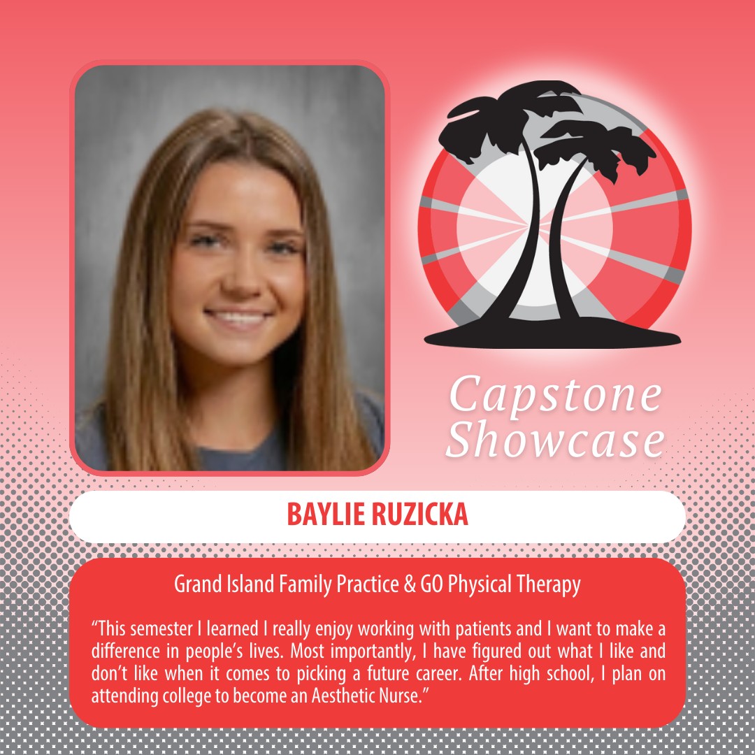 Grand - 📣 SENIOR CAPSTONE SPOTLIGHT 📣 Baylie Ruzicka gained experience ...