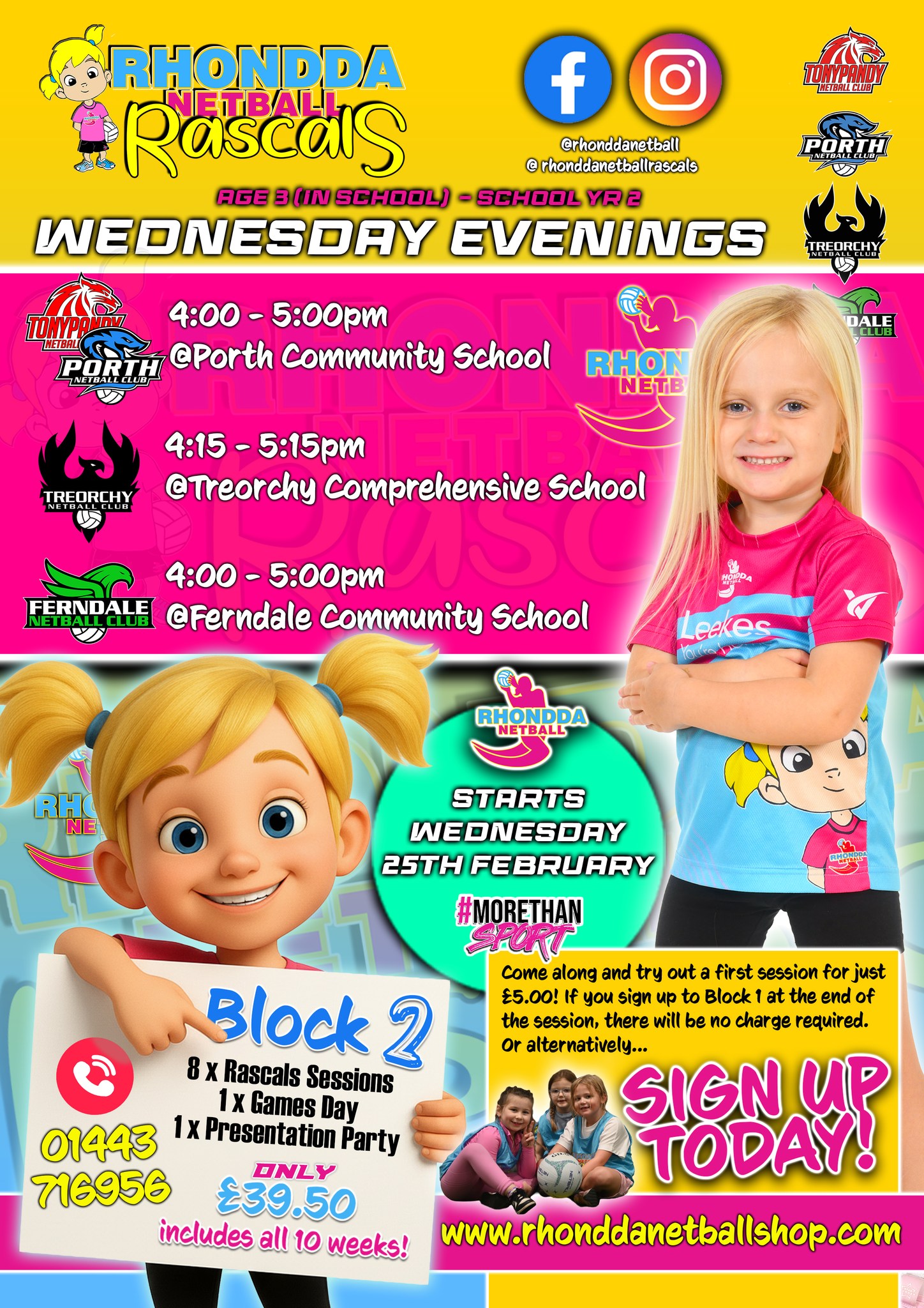 Rhondda Netball - ⭐️ Rascals Block 2 is OFFICIALLY OPEN... | Facebook