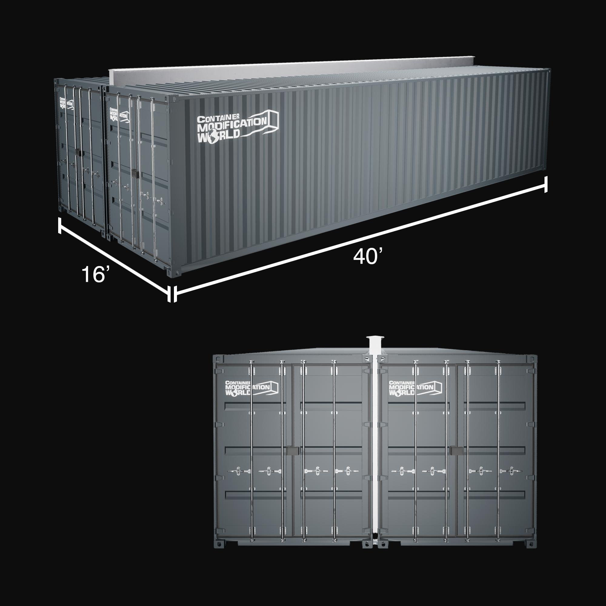 IT’S HERE: The Double-Wide... - Container Modification World | Facebook