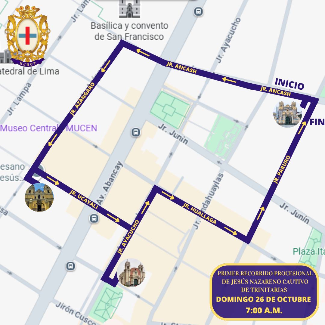 Jesús Nazareno Cautivo de Trinitarias | Lima