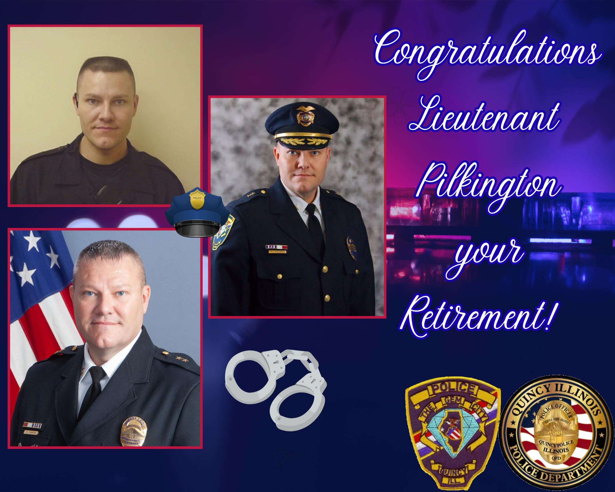 🎉Congratulations to Lieutenant... - Quincy Police Department | Facebook