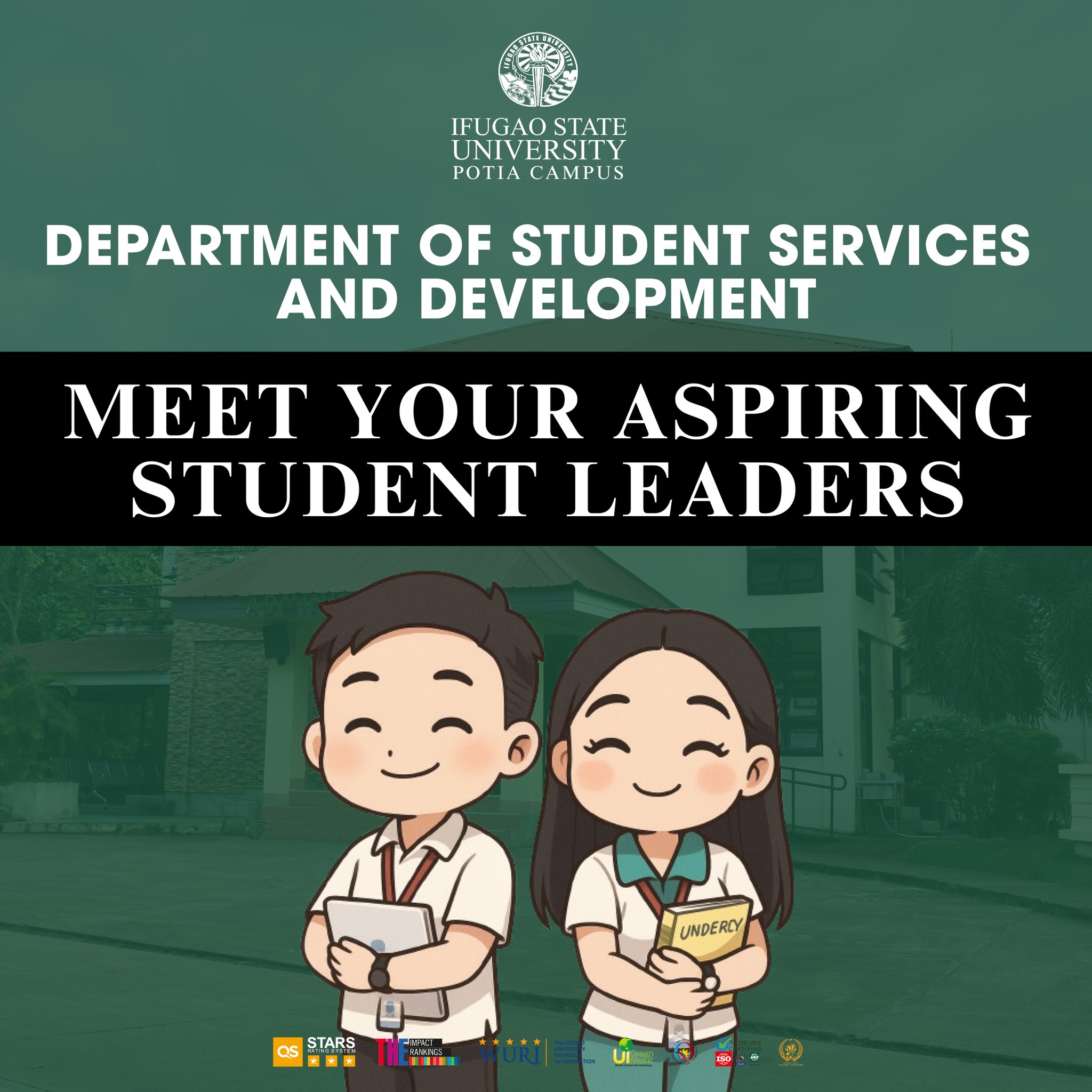 𝐌𝐄𝐄𝐓 𝐘𝐎𝐔𝐑 𝐀𝐒𝐏𝐈𝐑𝐈𝐍𝐆 𝐋𝐄𝐀𝐃𝐄𝐑𝐒! ORGANIZATION: 𝐈𝐅𝐒𝐔 𝐒𝐏𝐎𝐑𝐓𝐒 𝐋𝐄𝐀𝐆𝐔𝐄 PARTY: 𝐑.𝐈 ...