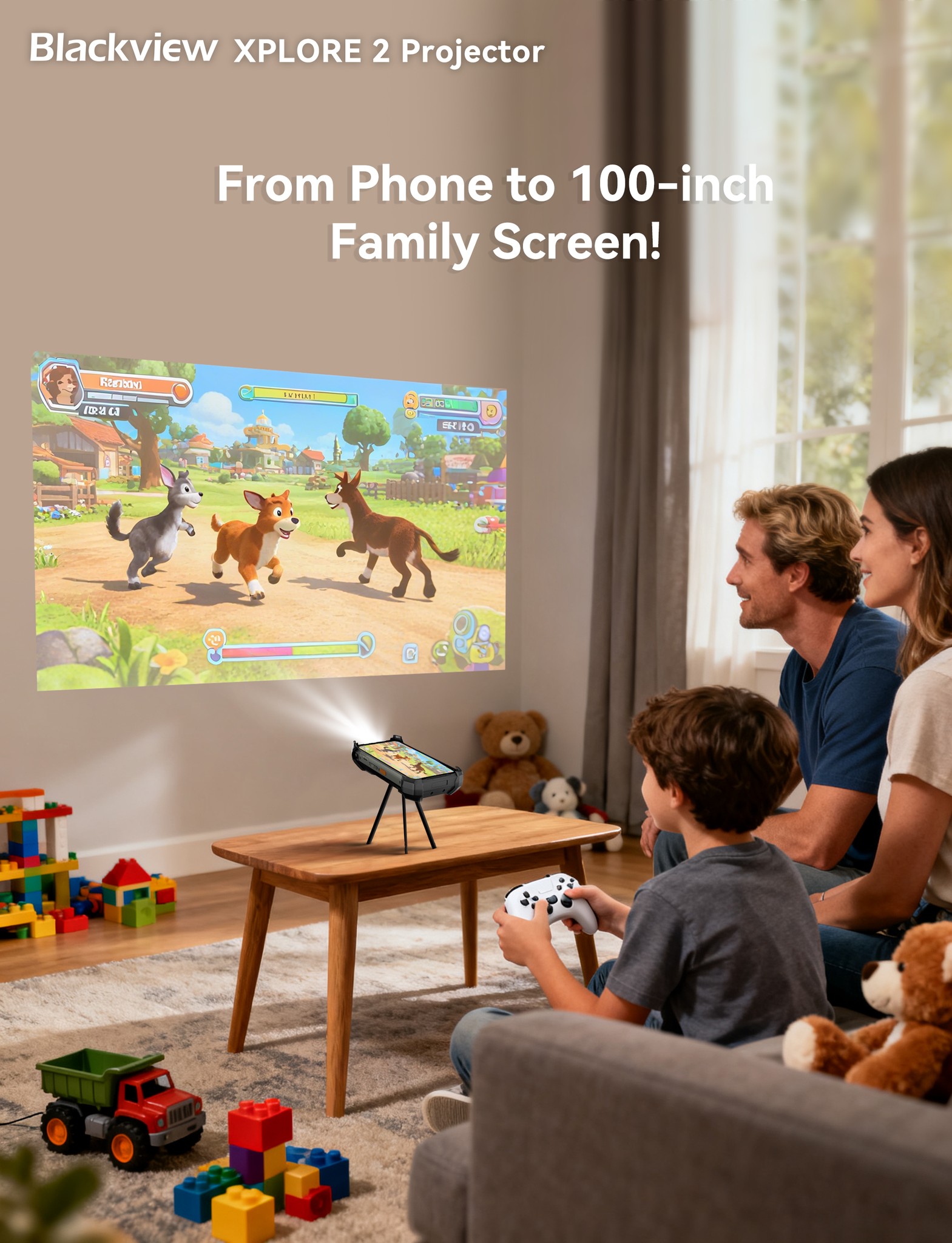 Sick of nagging “put down the phone”? ? XPLORE 2 Projector turns 