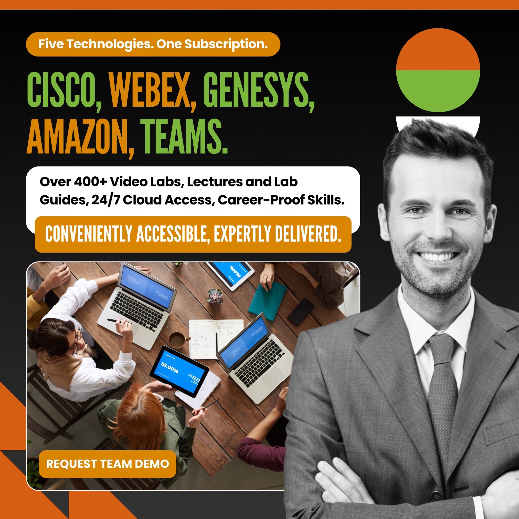 World's Largest e-Learning for Cisco, WebEx, Genesys CX, Amazon connect ...