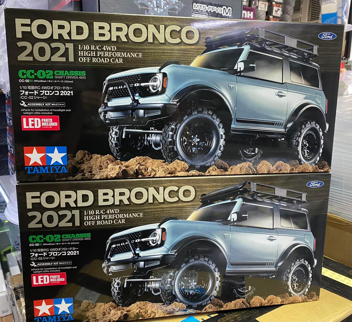 TAMIYA Ford Bronco 2021 (CC-02 Chassis) #SmallBeanModel #TAMIYA