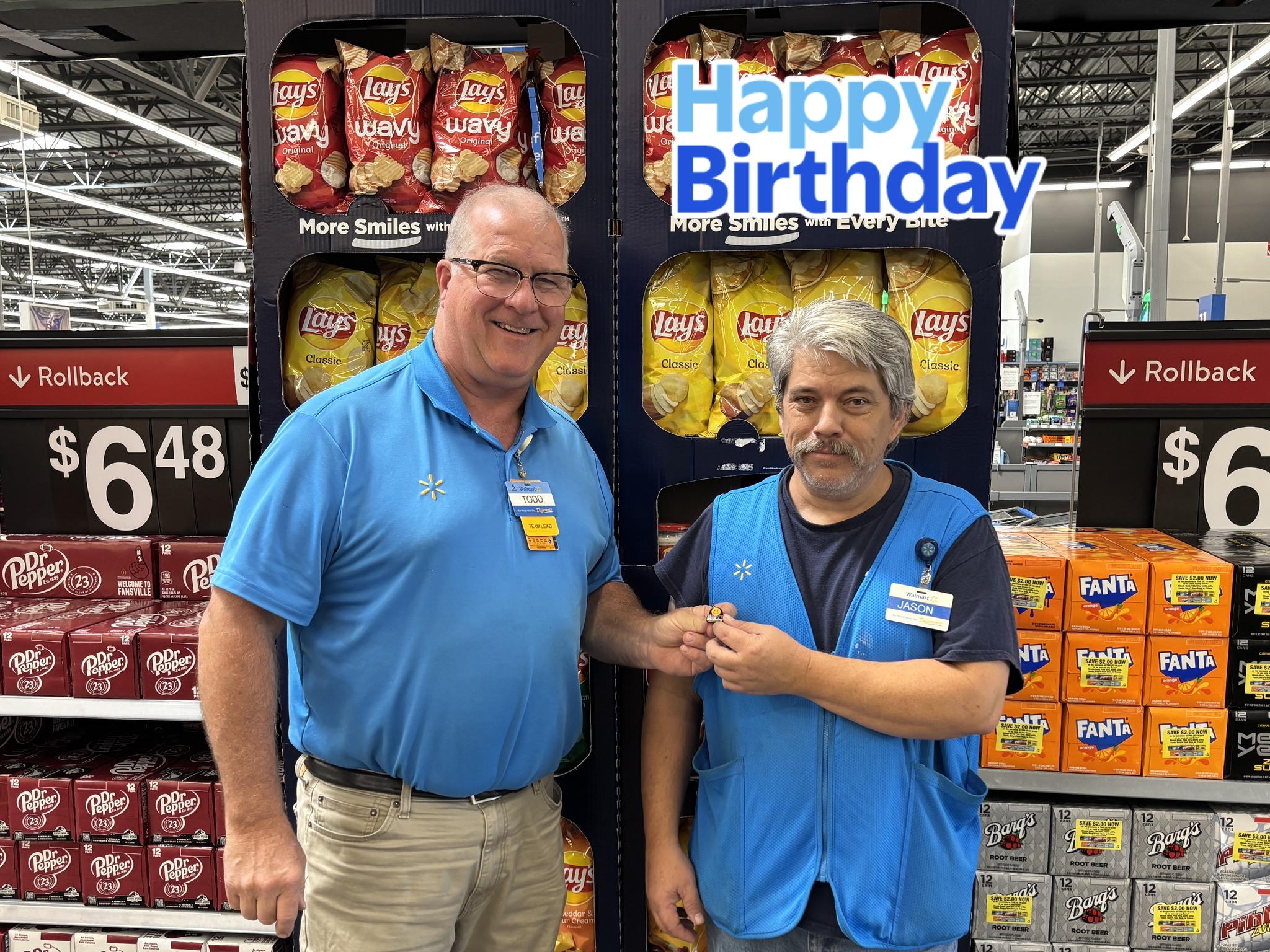 Walmart - We’ve got a birthday in the store! Join us in wishing Jason a ...