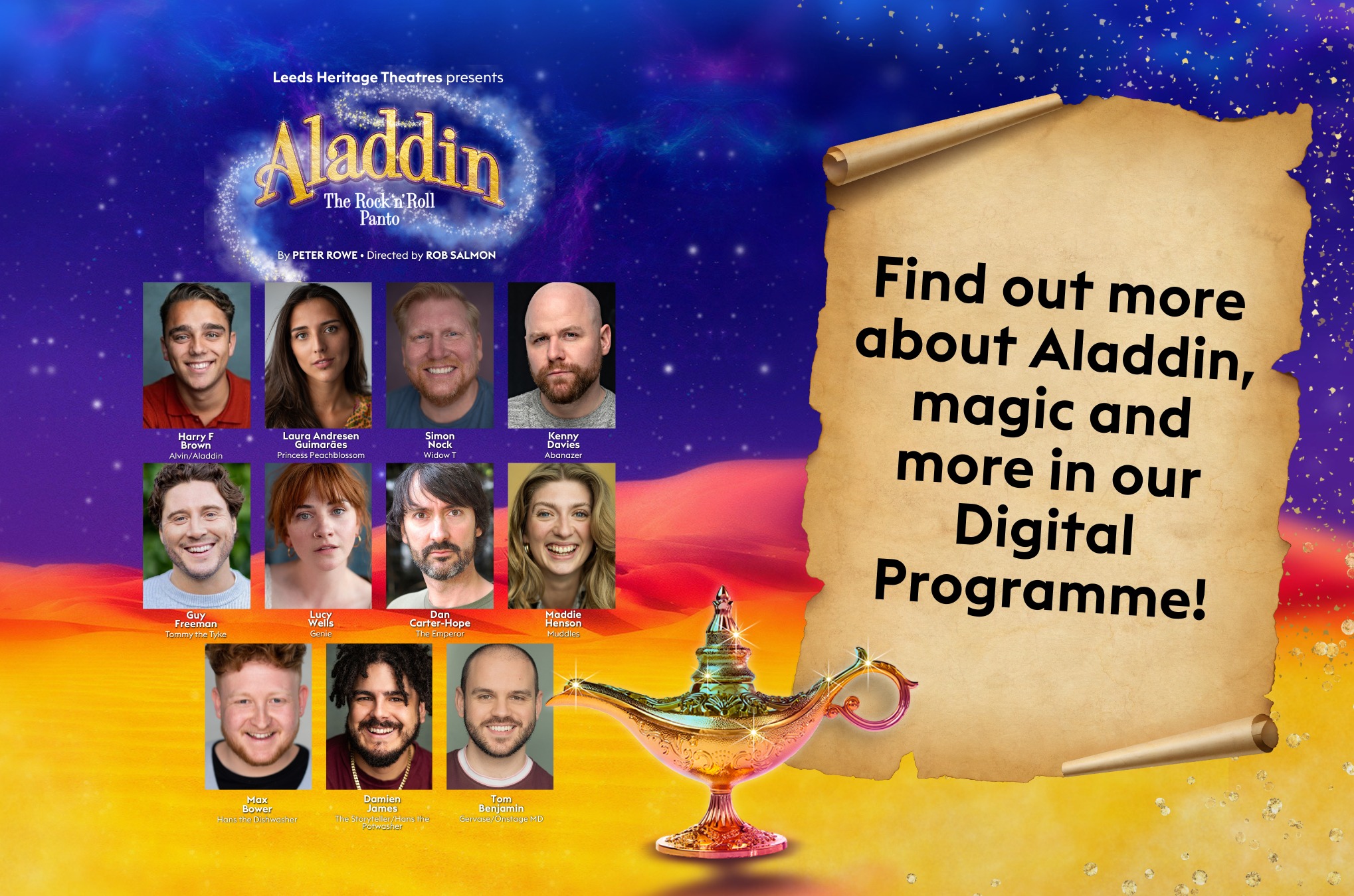 City - Our Digital Programme for Aladdin: The Rock 'n' Roll Panto is ...