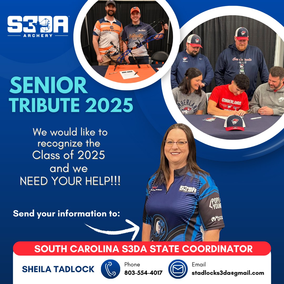 📢 REMINDER for all S3DA High... - Scholastic 3-D Archery | Facebook
