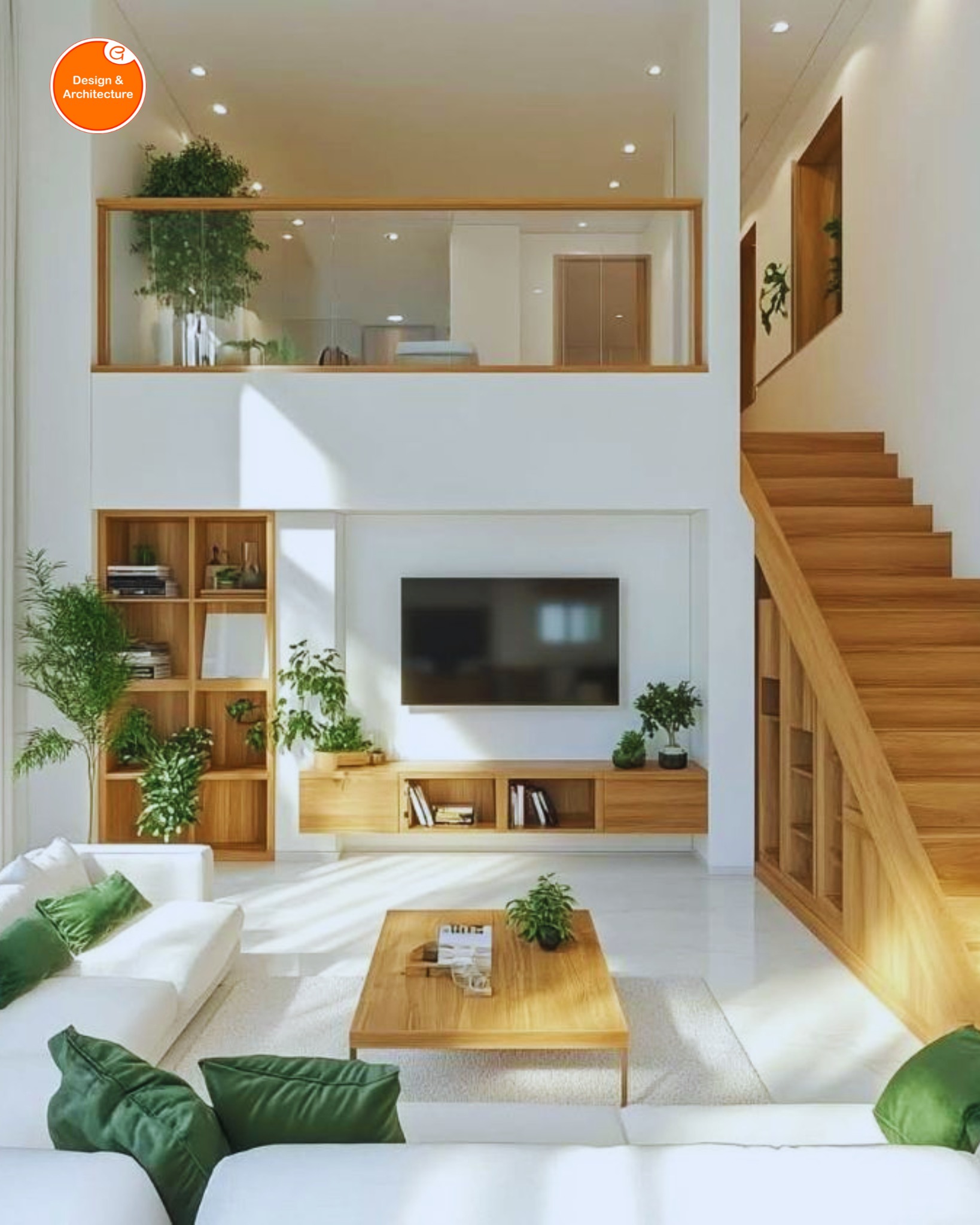 Design - This elegant and airy interior embraces minimalist design with ...
