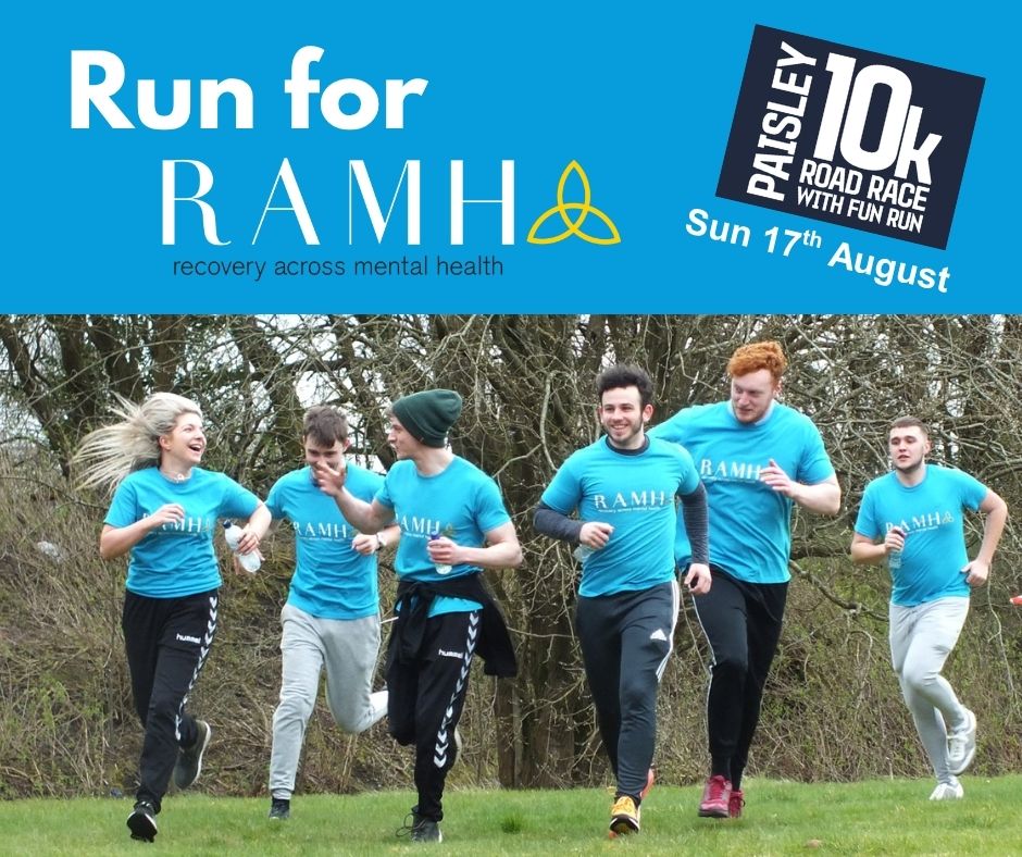 RAMH - 🏃‍♀️ Run for RAMH at the Paisley 10k! 🏃‍♂️ This August 17th, we ...