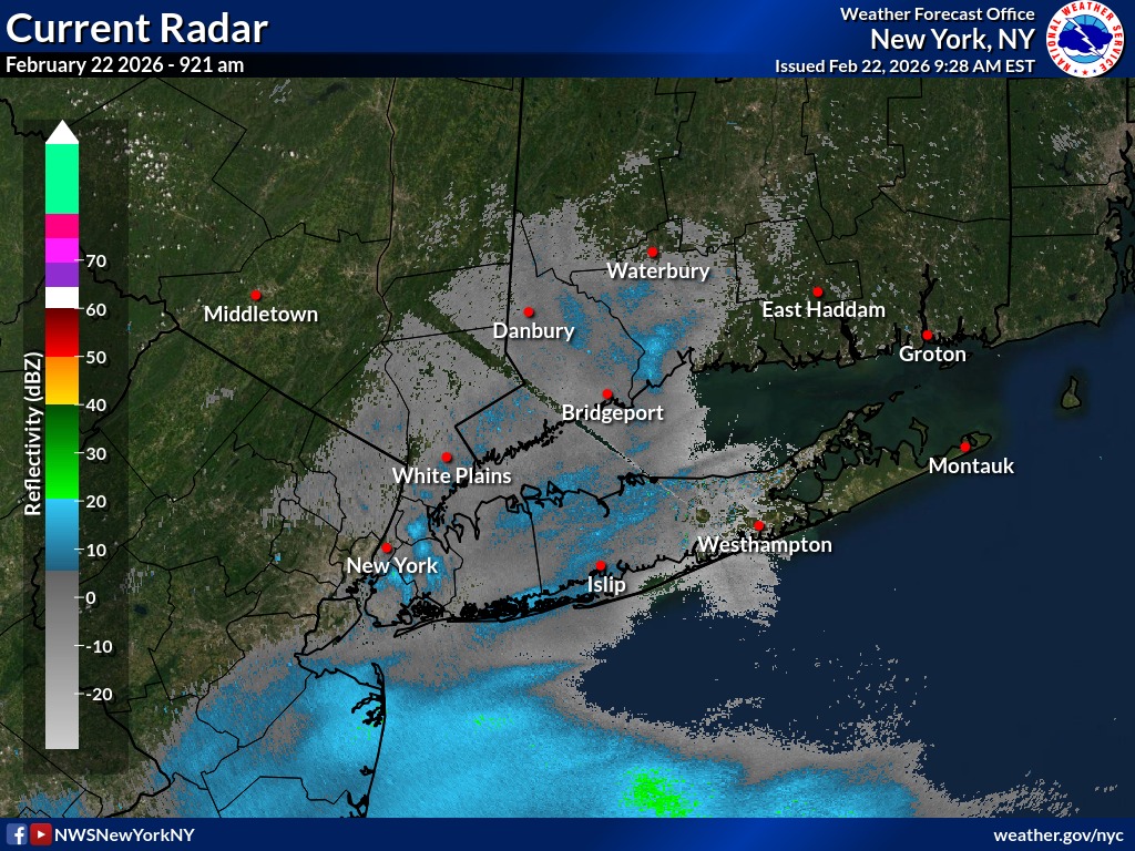 US - You may be seeing some light snow, rain, or rain/snow out there ...