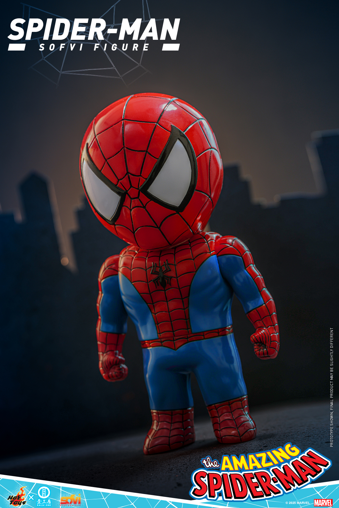 Spider-Man Hot Toys X Kaiju One Spider-Man Sofvi Figure】 Hot Toys
