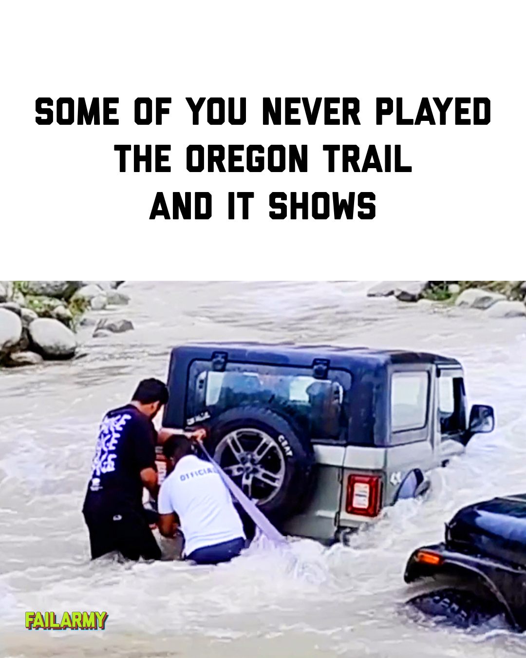 FailArmy - pay for the ferry if you can or caulk the wagon... | Facebook
