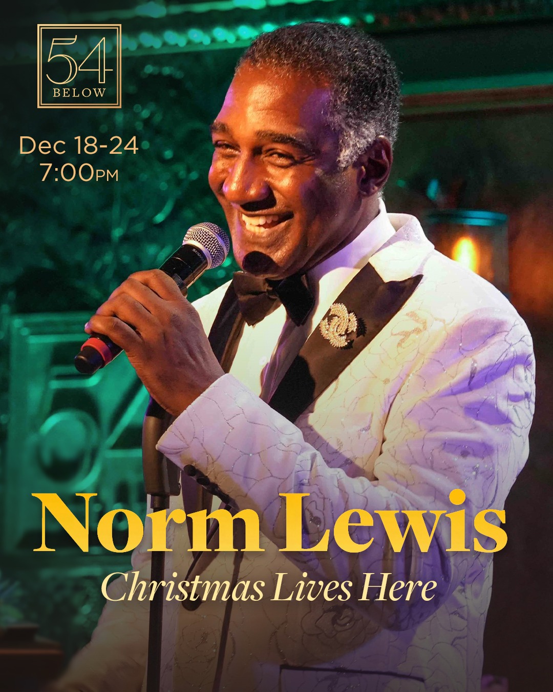 54 Below - Now on public sale! It's official! Norm Lewis... | Facebook