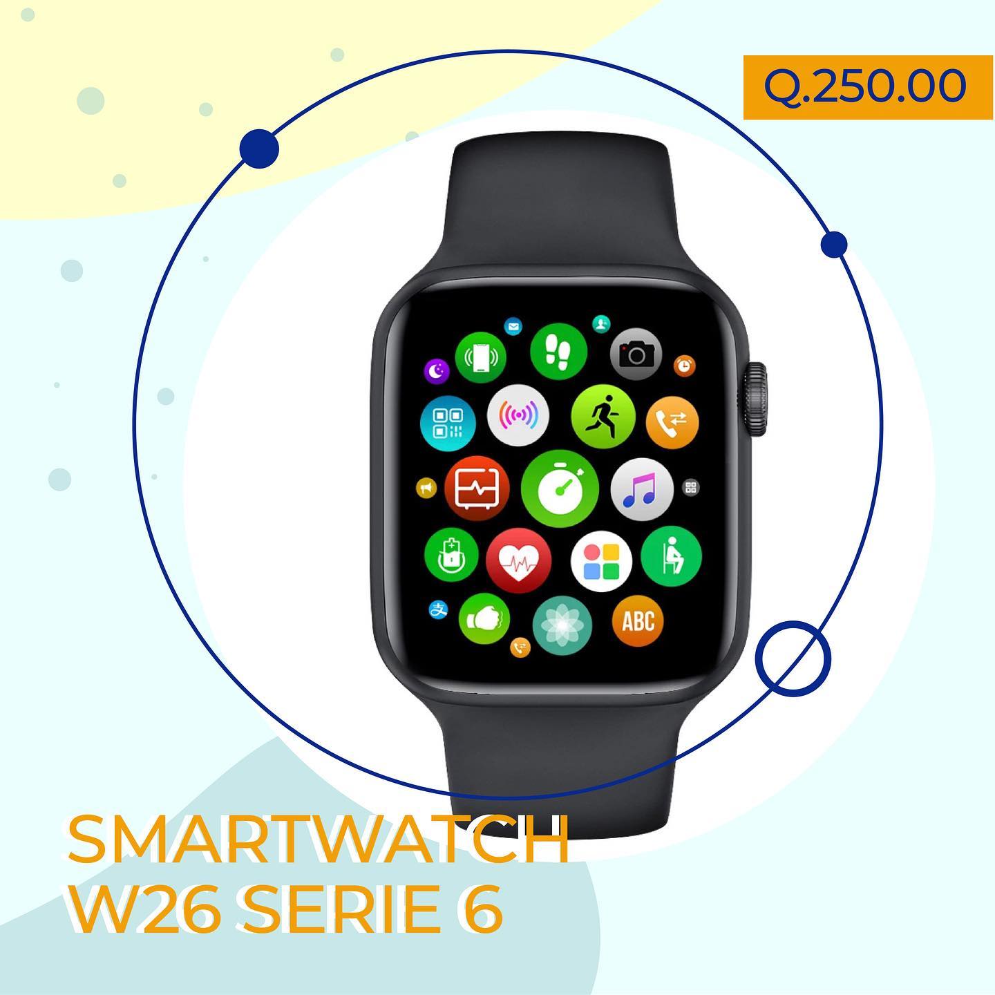 Commander Style - ⌚️ SMARTWATCH W26 serie 6 PANTALLA...