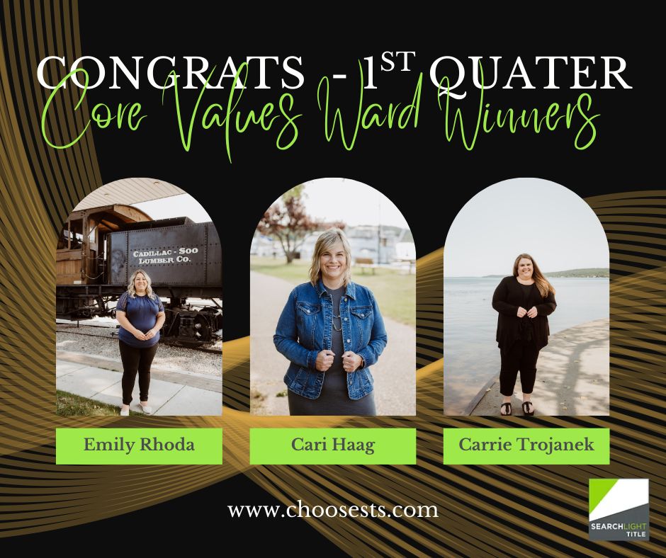 Searchlight - 🎉 Celebrating Our 1st Quarter Core Value Award Winners! 🎉 ...