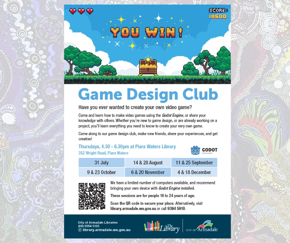 Game Design Club – Piara... - Kelmscott Senior High School | Facebook