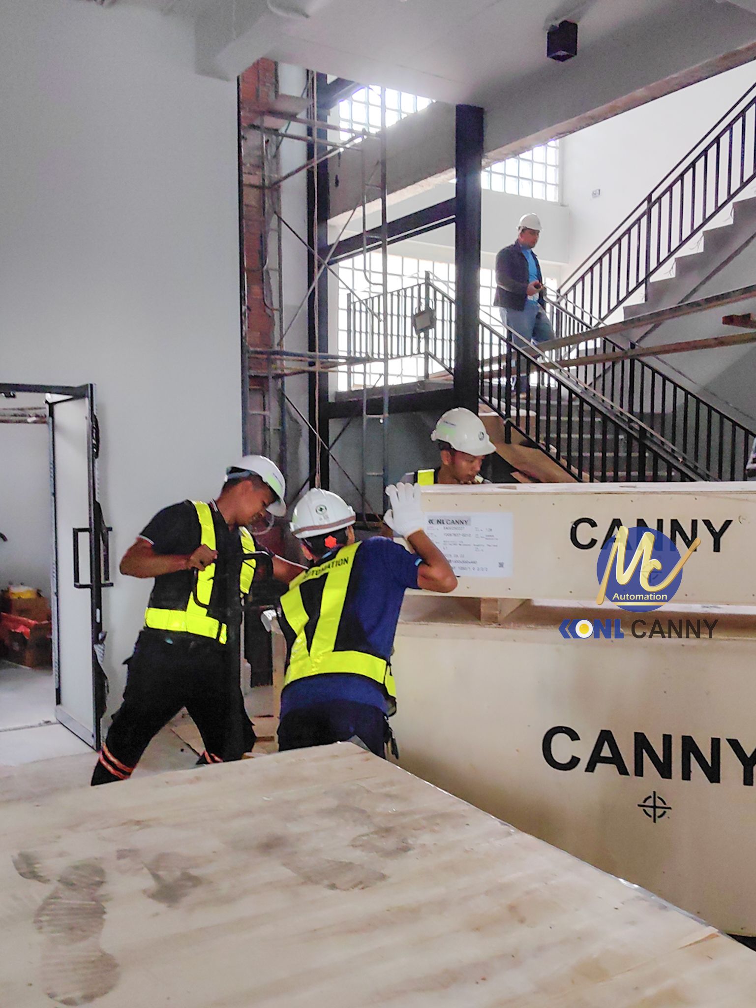 Canny elevator Thailand - ลงอุปกรณ์พร้อมติดตั้ง #renovate ลิฟต์ ศาลา ...