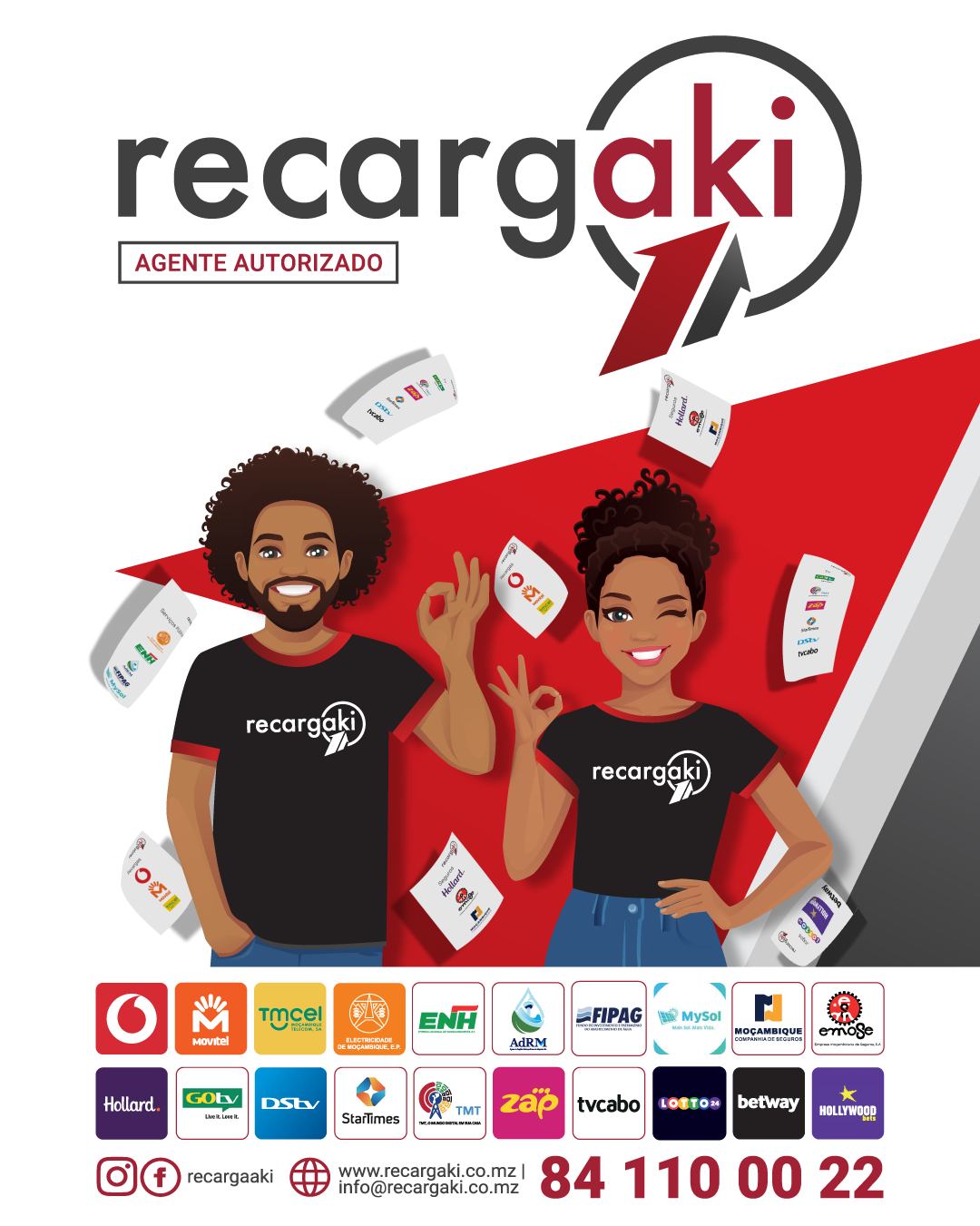 RecargaAki | Maputo