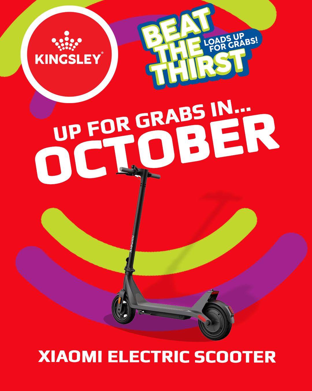 Kingsley - A Xiaomi Electric Scooter is up for grabs this October for ...