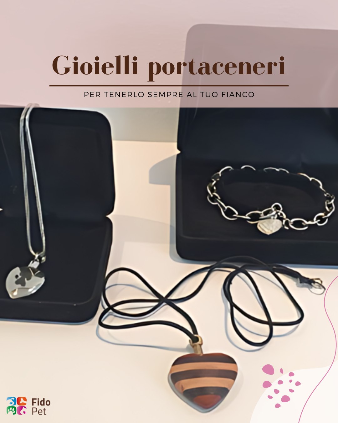 Collana Porta Cenere In Cristallo | Sempre Nel Mio Cuore