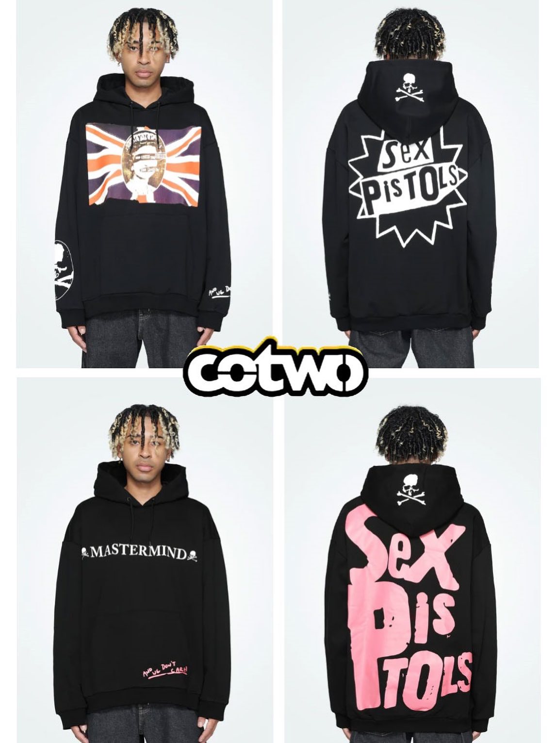 cotwo - MASTERMIND WORLD x Sex Pistols HOODIE *God Save The Queen