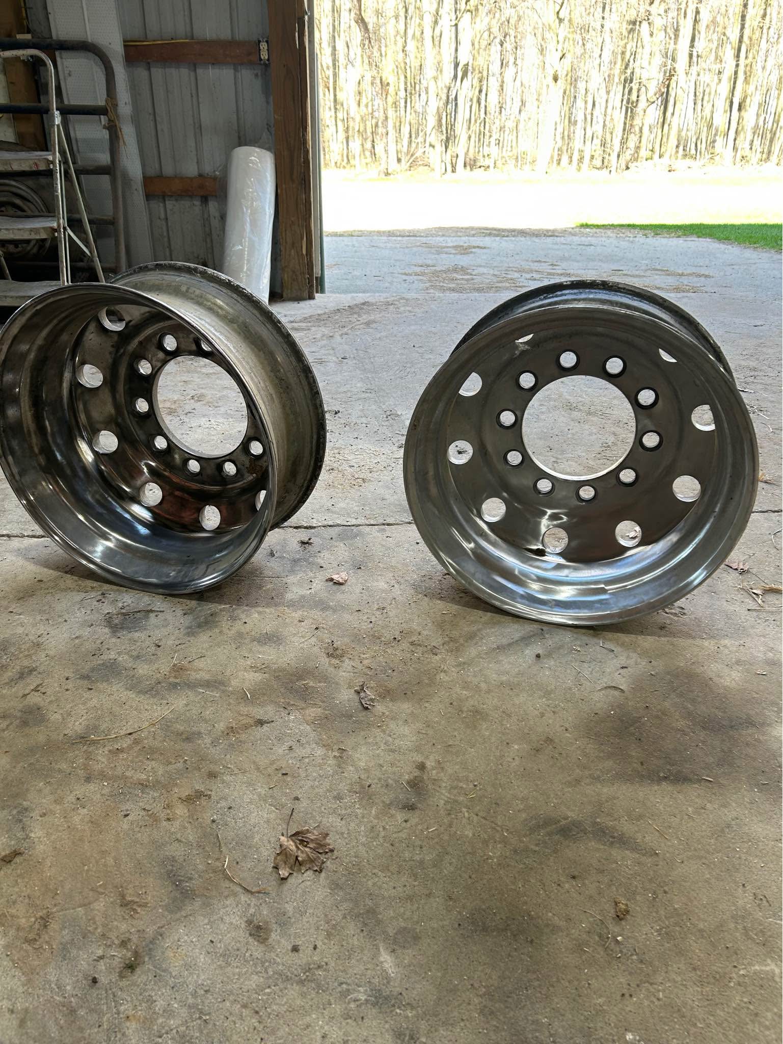 22.5 aluminum budd wheels - Car Wheels, Tires & Parts - Hersey ...
