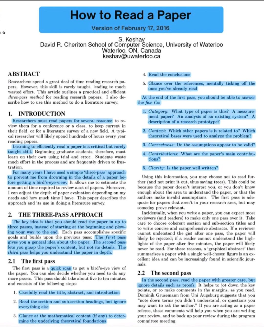 Statistics, - 👉How to read a paper!! #Academy #researchers # ...