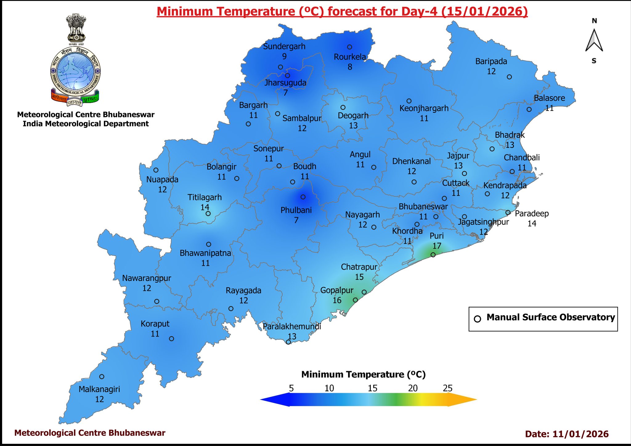 Meteorological - Last week's #realized (5th November to 11th November ...