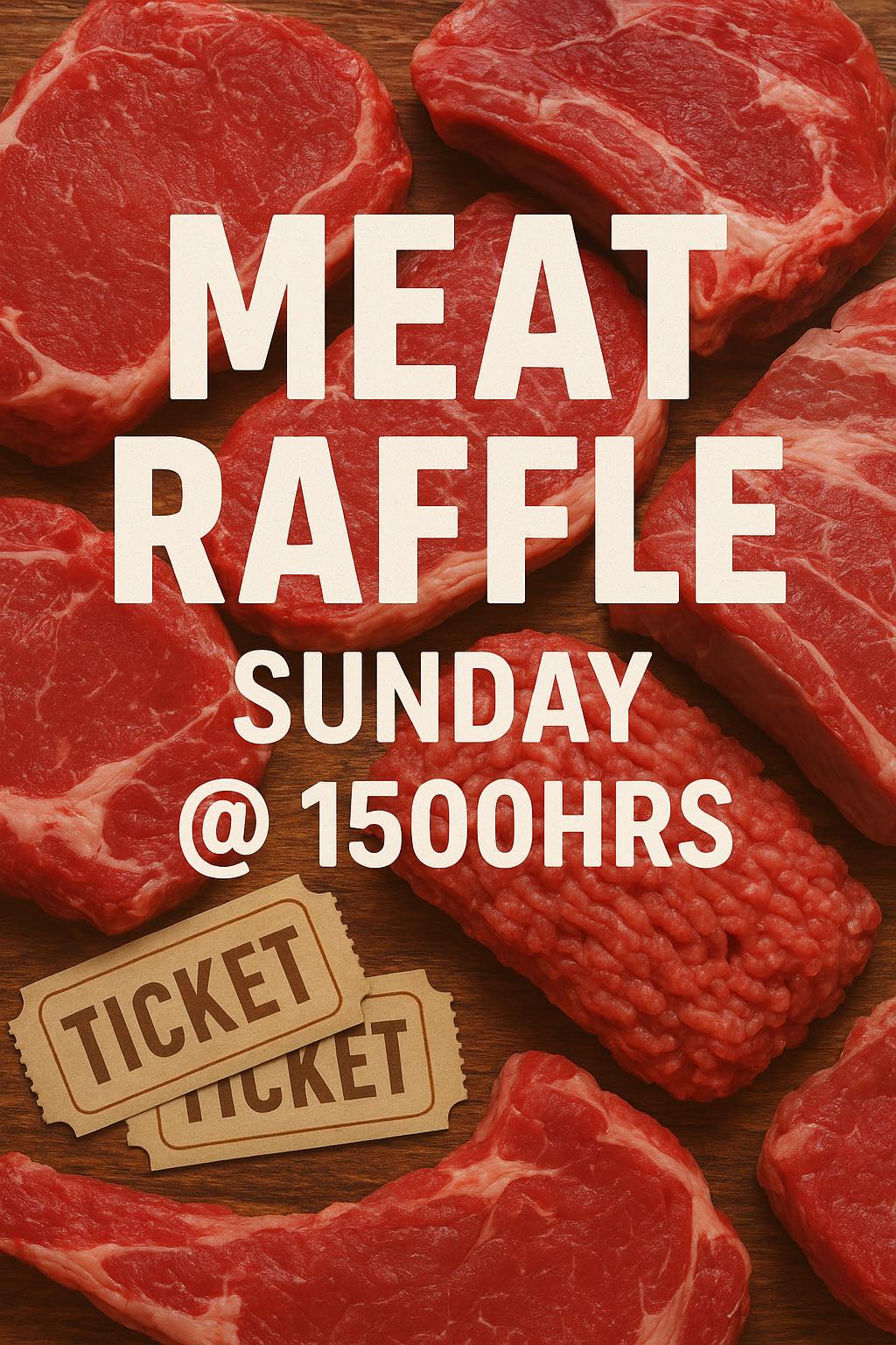 🔥 Meat Raffle is Back! 🔥 Join us... - Hardway Sailing Club | Facebook
