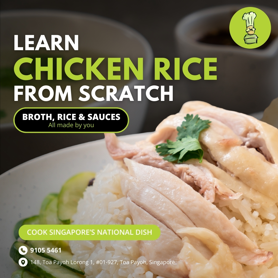 Chefs' - Nothing says Singapore like chicken rice 🍚🐔 In our class, you ...