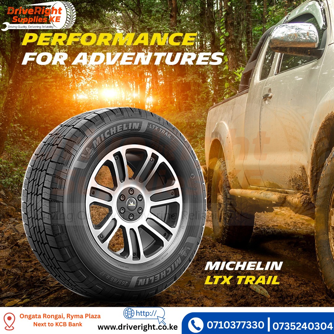 DriveRight - Conquer every terrain with confidence! 🌍💪 The Michelin LTX ...